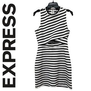 EXPRESS EUC Sleeveless Cut-out dress, Size 6